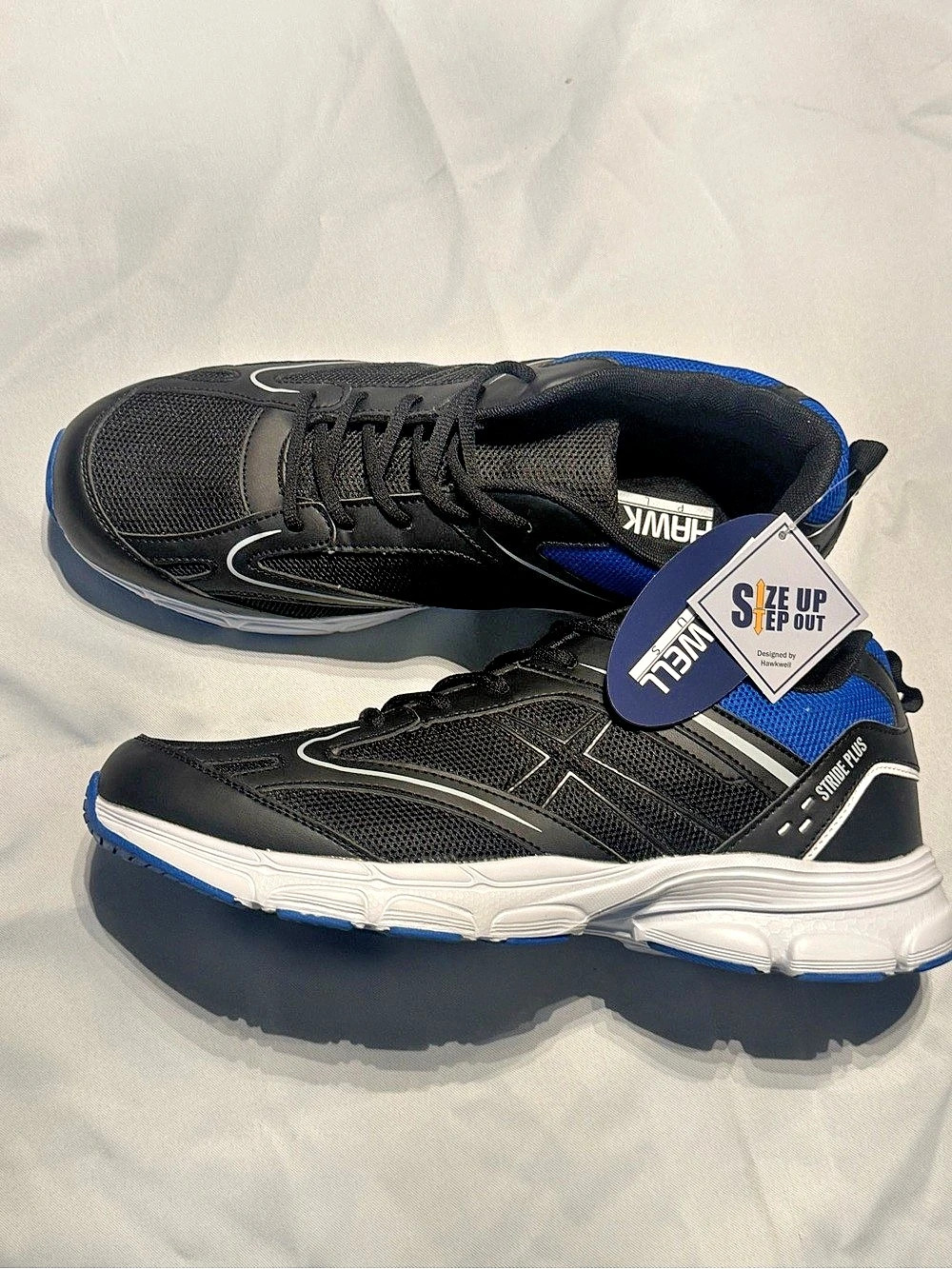 Hawkwell Men's Big Size Plus Size Casual Lightweight Walking Sneakers